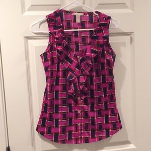 Banana Republic Factory ruffled blouse XS